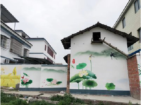 安福室外墙绘-从选材到保养。