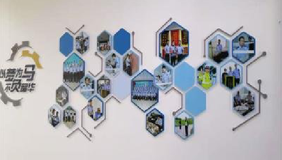 安福文化墙最常见的做法。