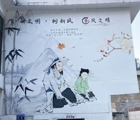 安福分享几个墙绘保养知识。