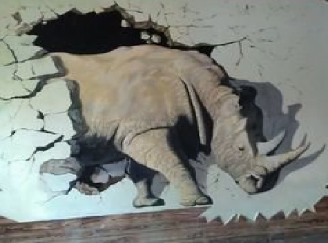 安福在墙绘中，如何绘制3D效果？